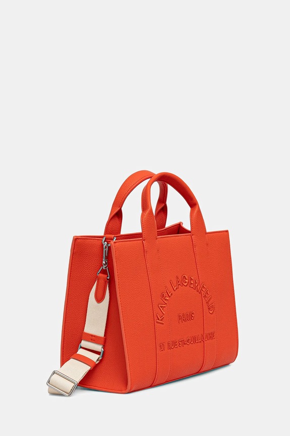 Karl Lagerfeld kézitáska K/RSG MD B1W30041 narancssárga SS26