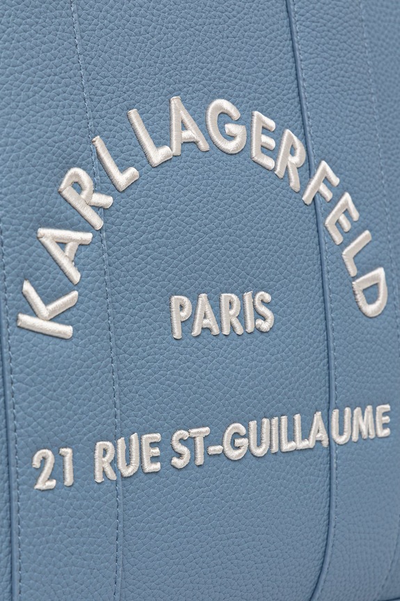 Karl Lagerfeld tote bag pentru femei cu imitație de piele K/RSG MD albastru B1W30041