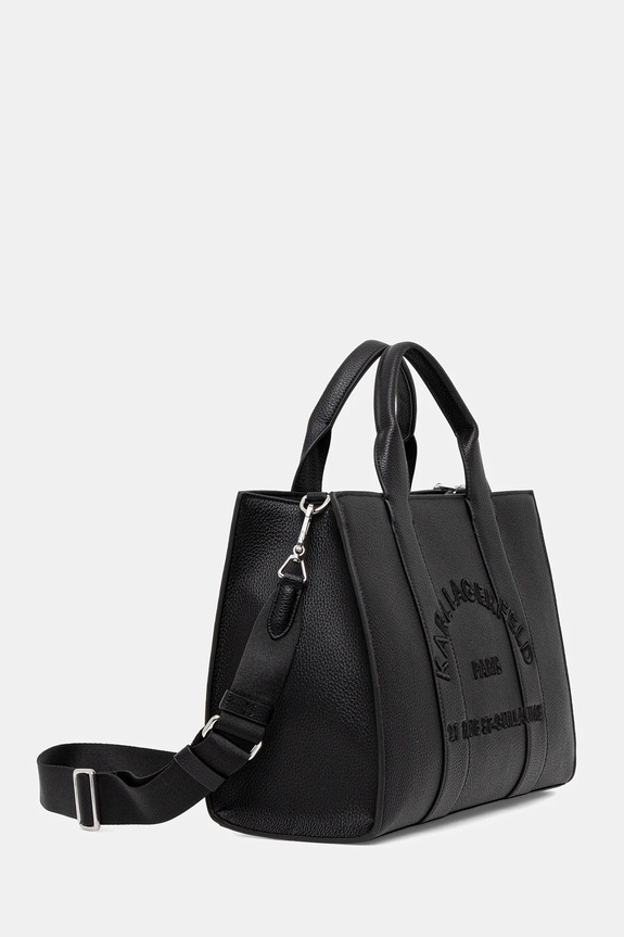 Karl Lagerfeld kézitáska K/RSG MD B1W30041 fekete SS26