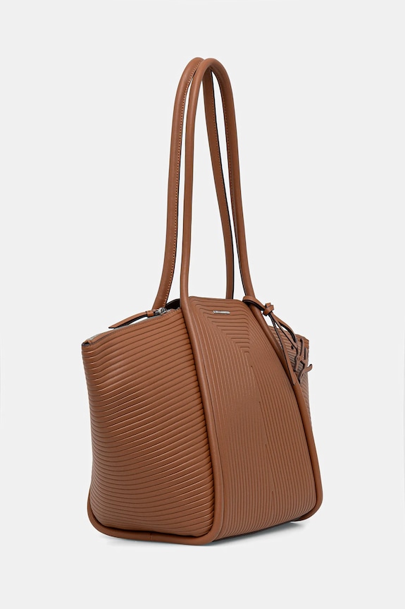 Torba Karl Lagerfeld K/WELLEN MD B1W30043 smeđa SS26
