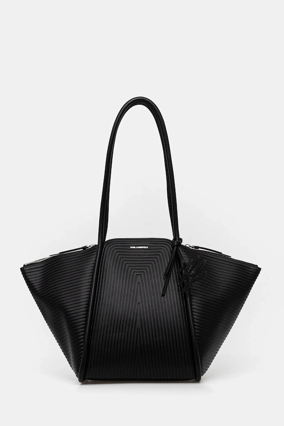 Torba Karl Lagerfeld K/WELLEN MD bez uzorka crna B1W30043