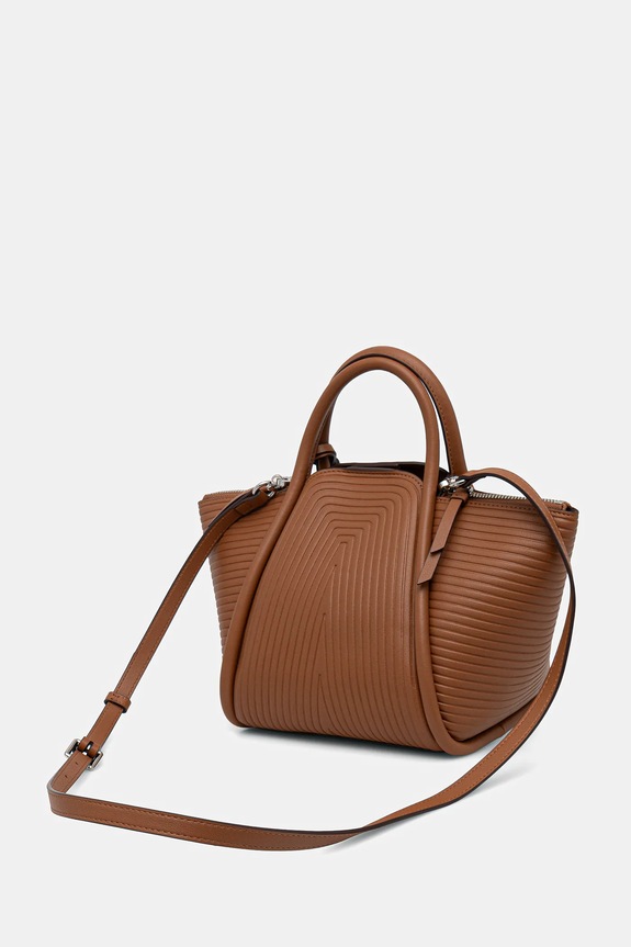 Αξεσουάρ Τσάντα Karl Lagerfeld K/WELLEN MD B1W30044 καφέ