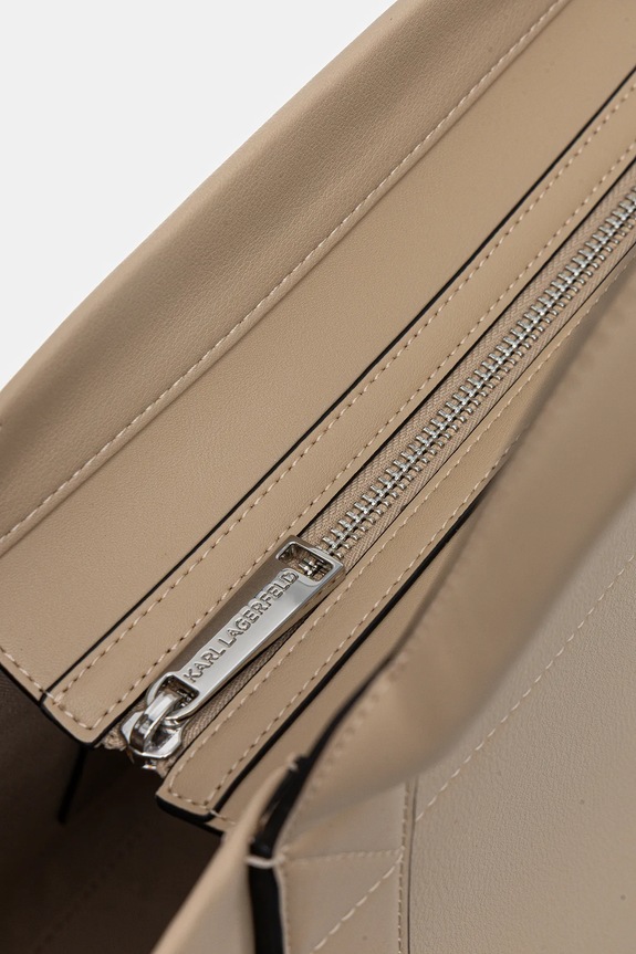 Τσάντα Karl Lagerfeld K/VILLE B1W30066 μπεζ