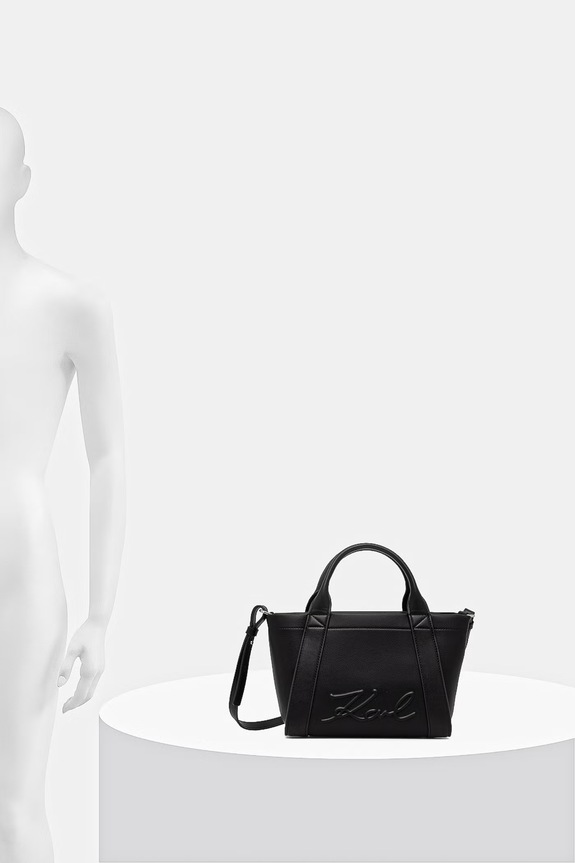 Karl Lagerfeld crossbody kabelka dámská z imitace semiše K/VILLE B1W30067