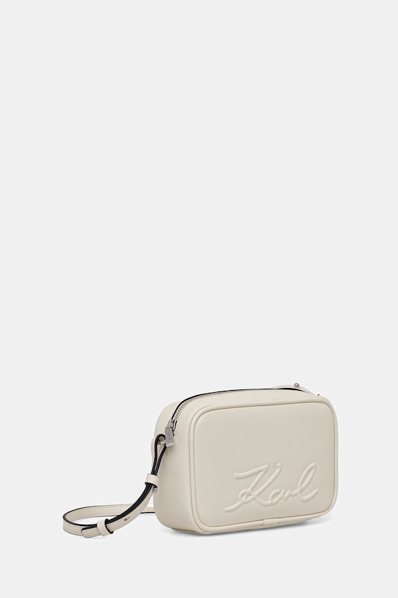 Karl Lagerfeld poșetă K/VILLE B1W30069 alb SS26