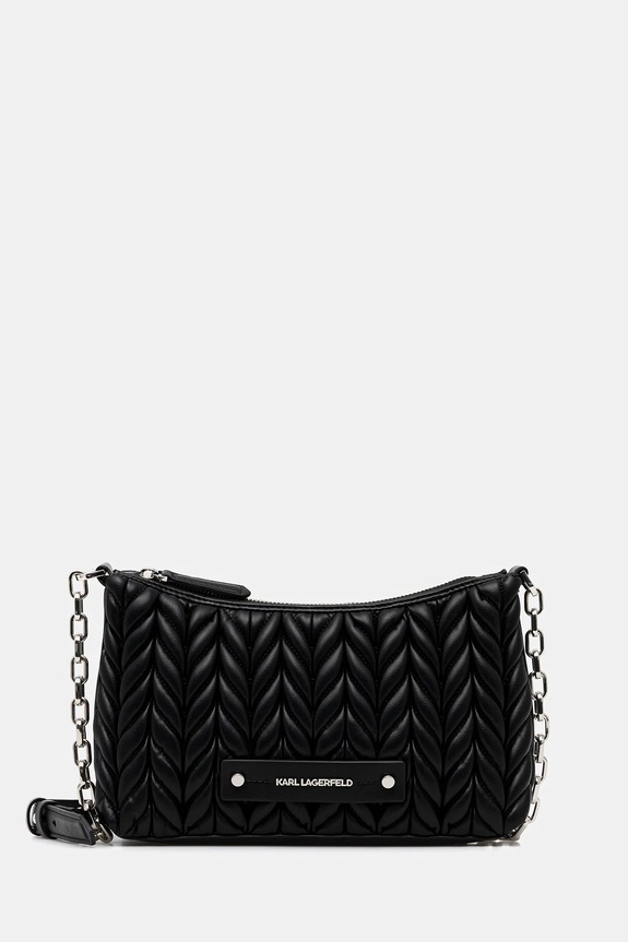 Torba Karl Lagerfeld K/WEAVE bez uzorka crna B1W30082