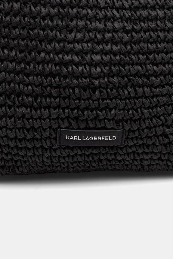 Akcesoria Karl Lagerfeld torebka hobo damska K/AUTOGRAPH B1W46071 czarny