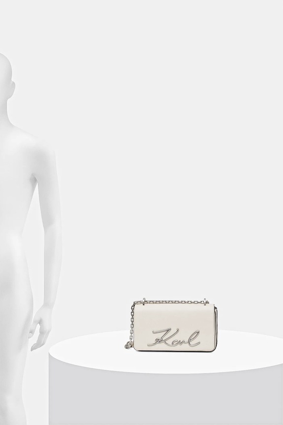 Karl Lagerfeld bőr táska K/SIGNATURE B1W30046