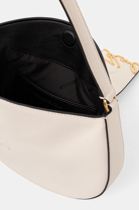 Δερμάτινη τσάντα Karl Lagerfeld K/SIGNATURE B1W30059