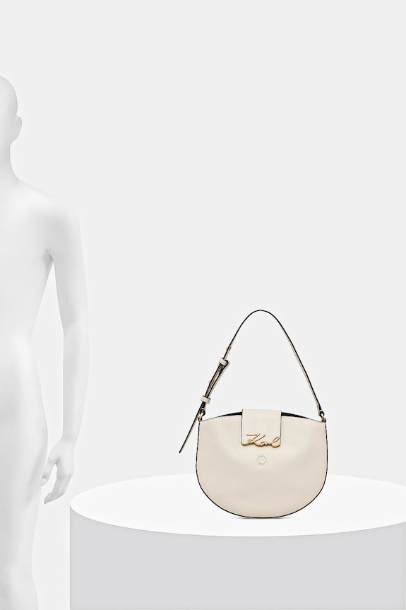 Δερμάτινη τσάντα Karl Lagerfeld K/SIGNATURE B1W30059