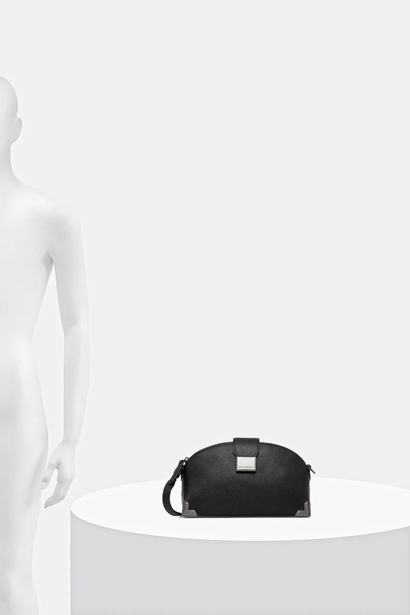 Kožna torba Karl Lagerfeld K/TRUNK B1W30124