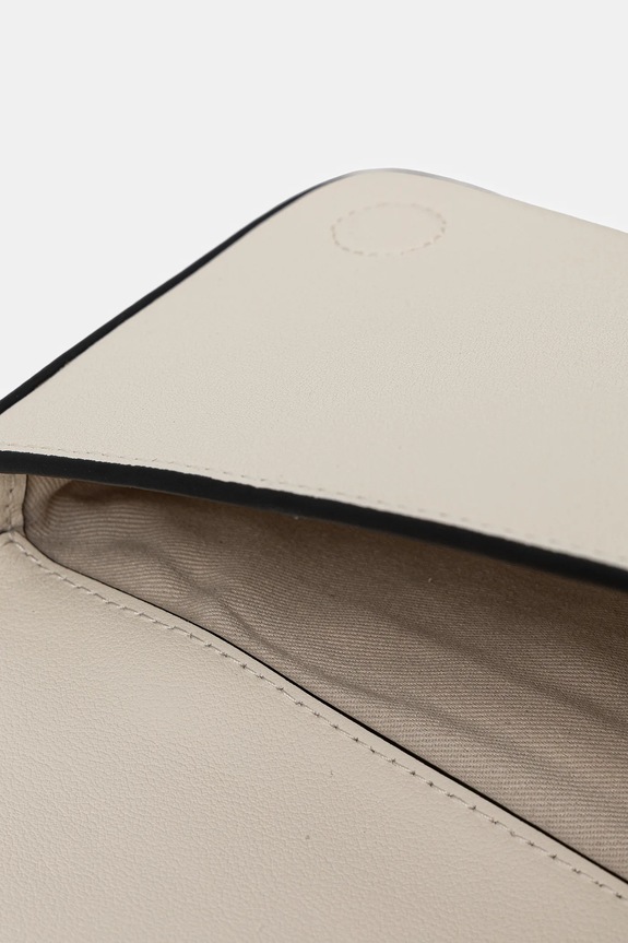 Kožna torba Karl Lagerfeld K/SIGNATURE B1W32037 bijela