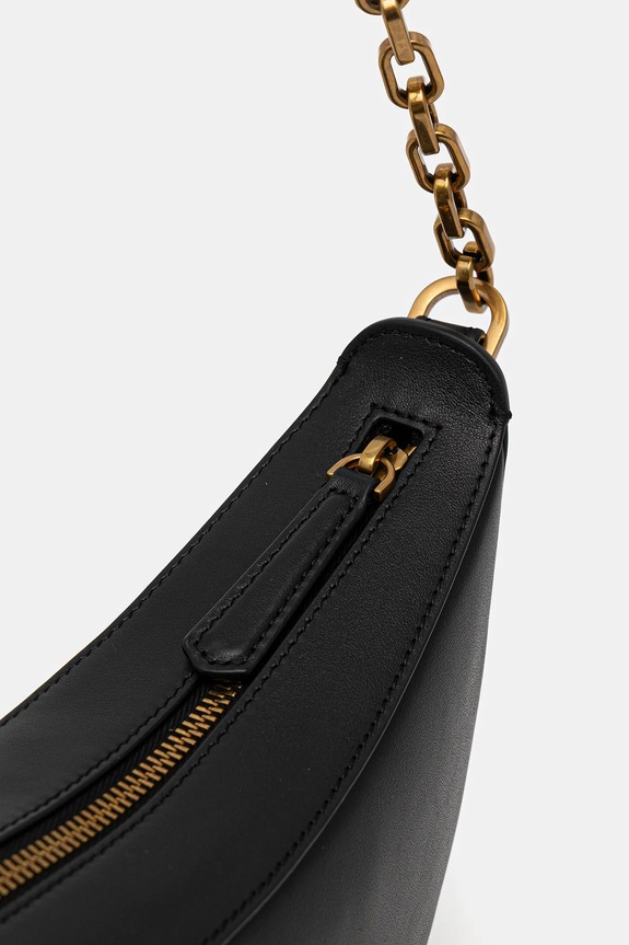 Kožna torba Karl Lagerfeld K/AUTOGRAPH crna B1W30236