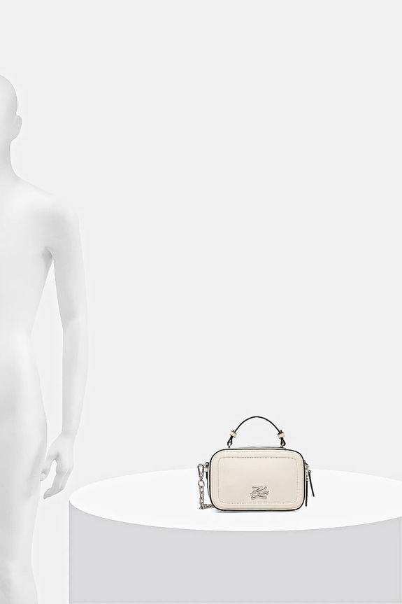 Kožna torba Karl Lagerfeld K/AUTOGRAPH B1W30269