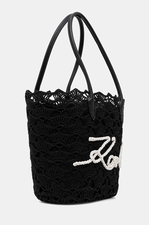 Kabelka Karl Lagerfeld K/SIGNATURE B1W46094 čierna SS26