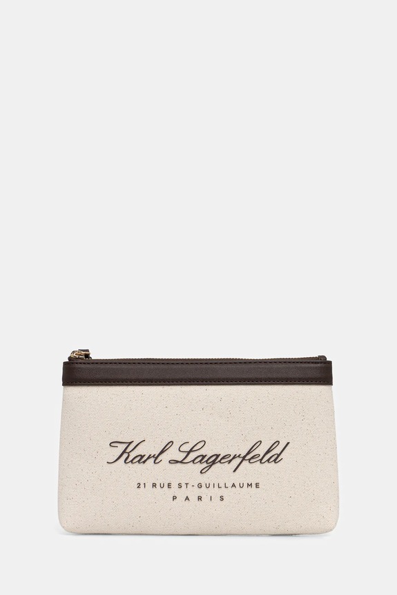 Νεσεσέρ καλλυντικών Karl Lagerfeld K/HOTEL μπεζ B1W46082
