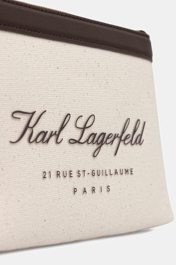 Αξεσουάρ Νεσεσέρ καλλυντικών Karl Lagerfeld K/HOTEL B1W46082 μπεζ