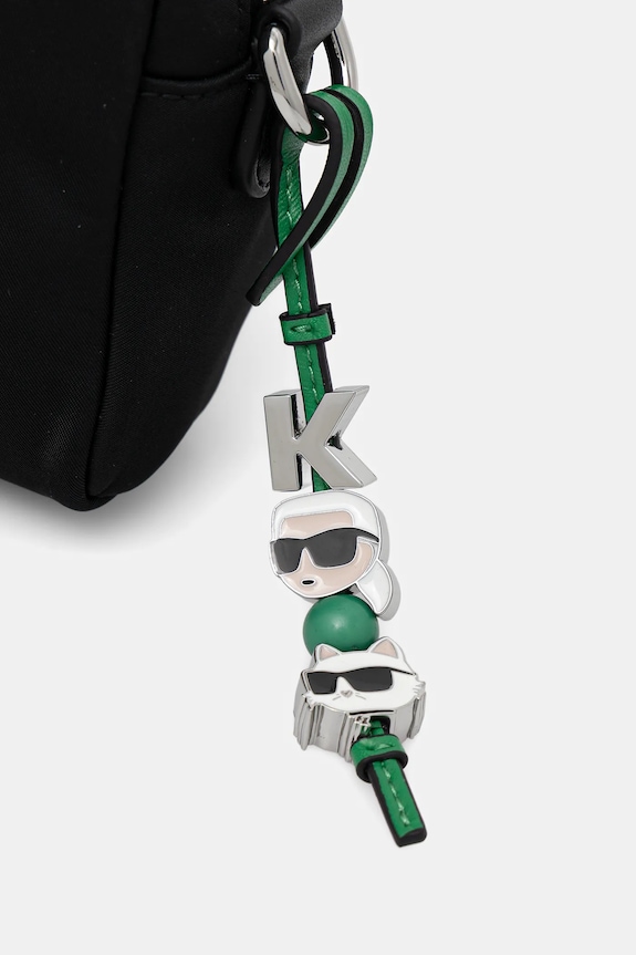Karl Lagerfeld torebka IKON NYLON czarny B1W30019