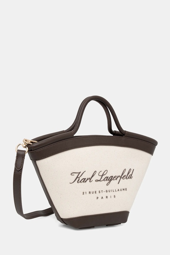 Karl Lagerfeld torebka K/HOTEL B1W46067 beżowy SS26