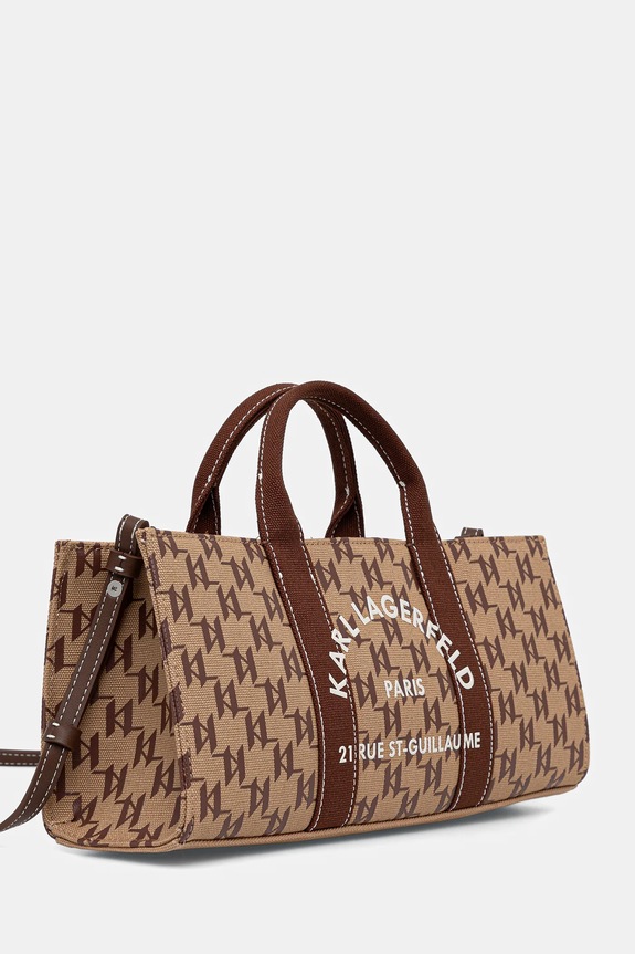 Karl Lagerfeld torebka K/RSG B1W50013 brązowy SS26