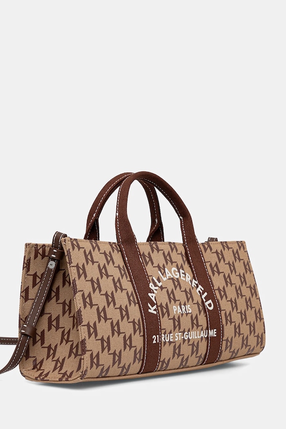 Karl Lagerfeld torebka K/RSG B1W50013 brązowy SS26