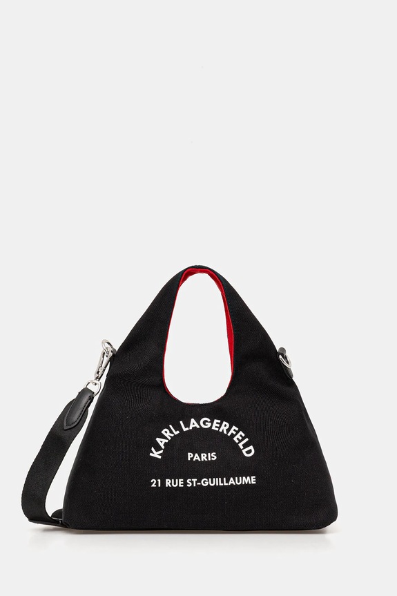 Torba Karl Lagerfeld K/RSG premalo za format A4 crna B1W50016