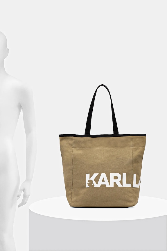 Bavlněná kabelka Karl Lagerfeld K/ESSENTIAL B1W50050