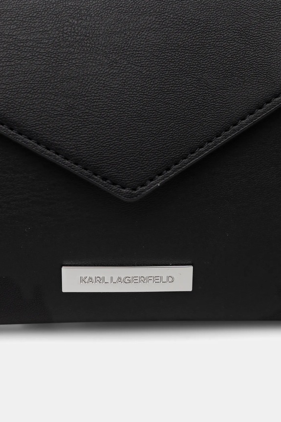 Karl Lagerfeld geantă IKON negru B1W32001