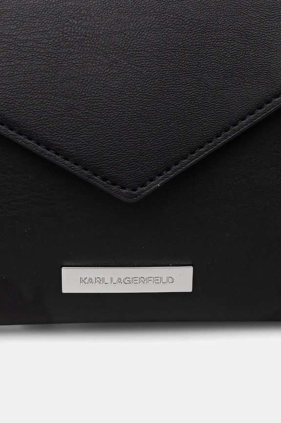 Karl Lagerfeld geantă IKON negru B1W32001