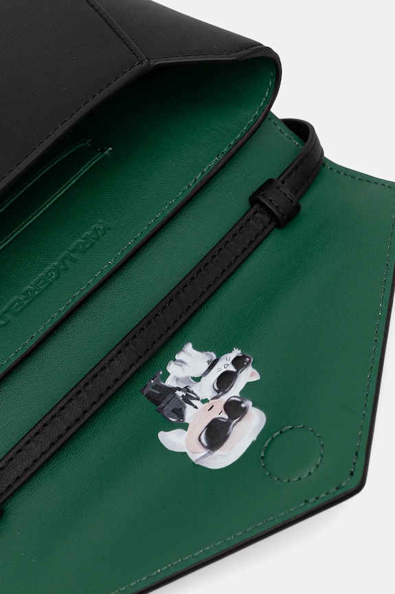 Karl Lagerfeld geantă IKON B1W32001 negru