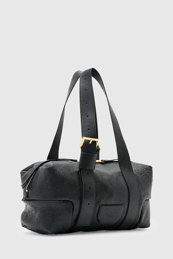 AllSaints borsa a mano in pelle W493XD nero SS26