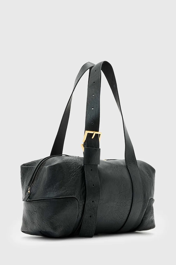 Accessori AllSaints borsa a mano in pelle W493XD nero