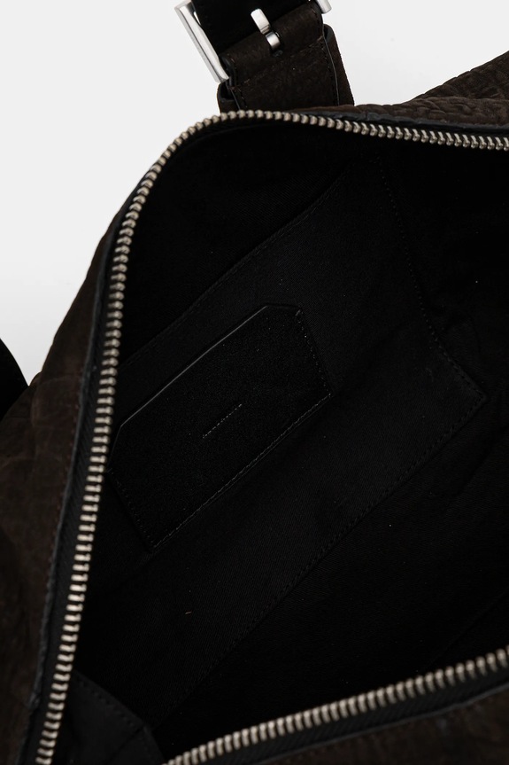 AllSaints torebka zamszowa W617XD brązowy