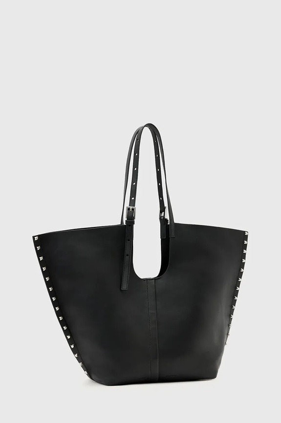 AllSaints poșetă de piele W591XD negru SS26