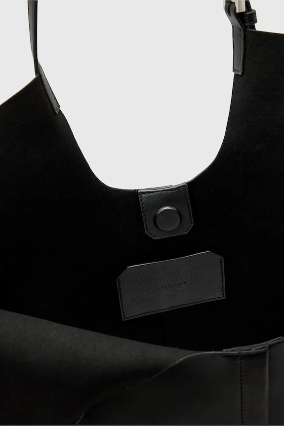 AllSaints poșetă de piele negru W591XD