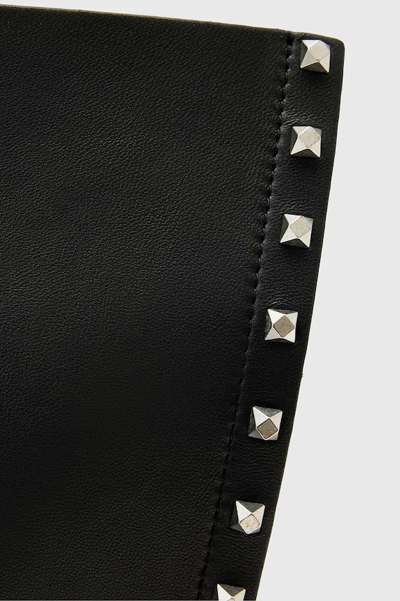 AllSaints poșetă de piele W591XD negru