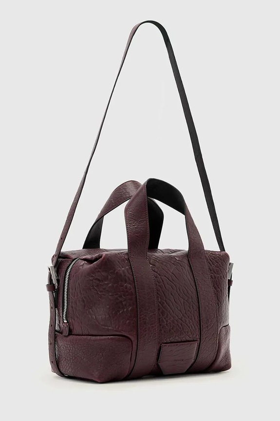 Кожаная сумочка AllSaints W509XD коричневый SS26