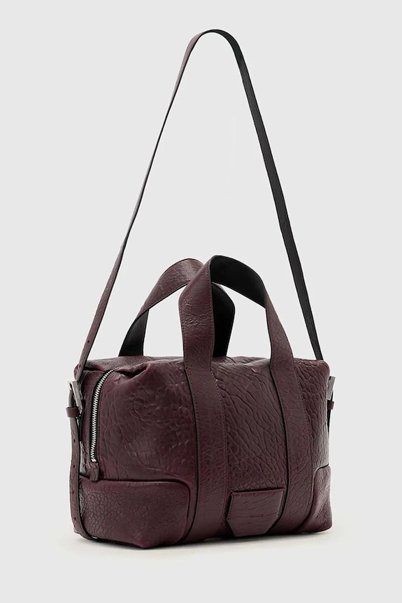 Кожаная сумочка AllSaints W509XD коричневый SS26