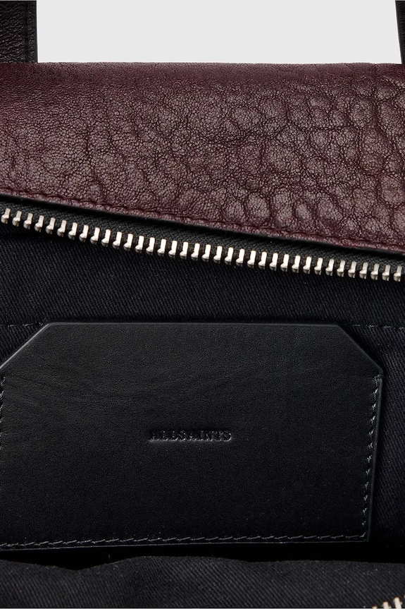 Кожаная сумочка AllSaints коричневый W509XD