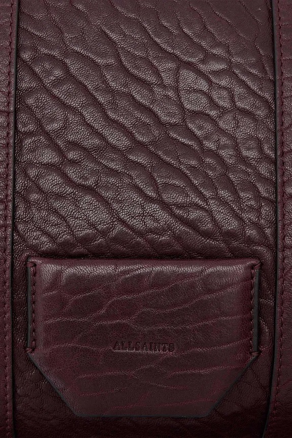 Кожаная сумочка AllSaints W509XD коричневый