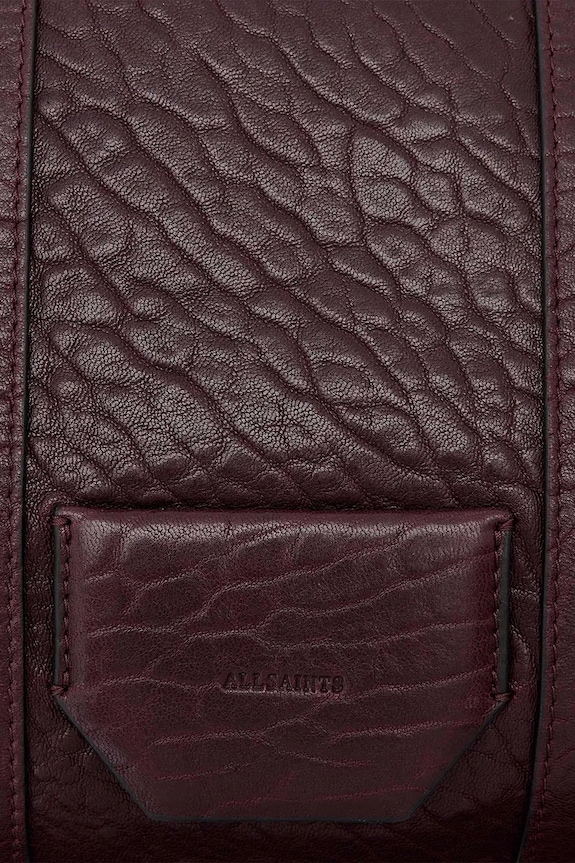 Кожаная сумочка AllSaints W509XD коричневый