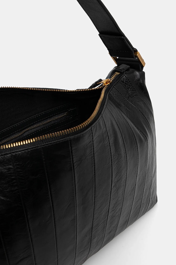 AllSaints poșetă de piele W561XD negru