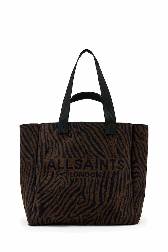 AllSaints borsetta stampa all-over nero W601XD
