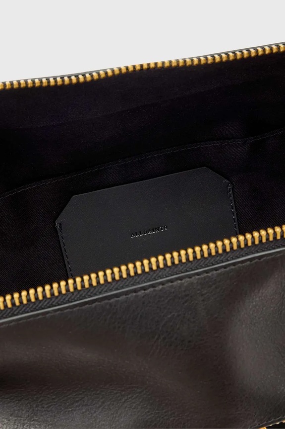 AllSaints geantă de mână din piele întoarsă negru W567XD