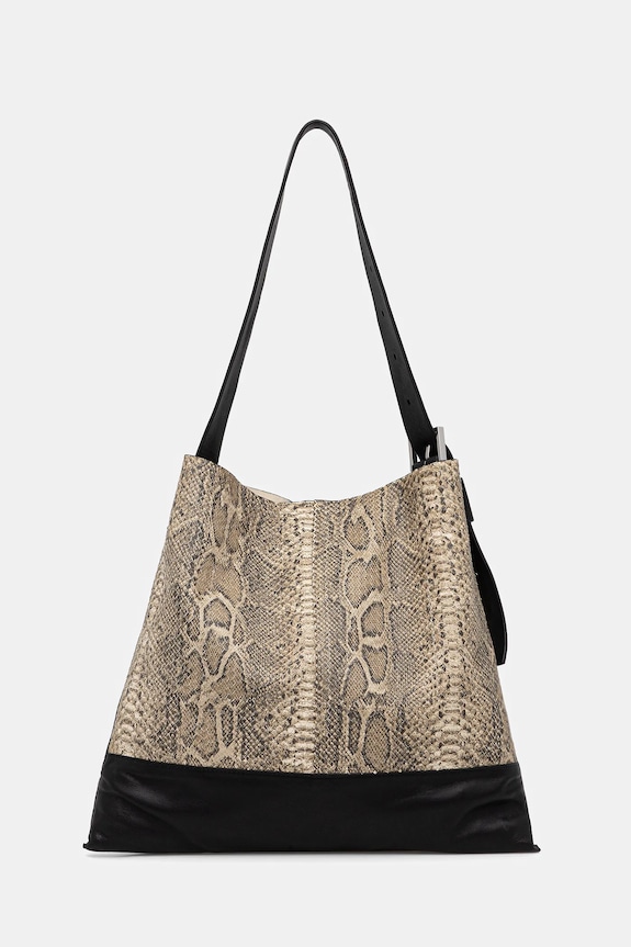 Doplnky Kožená kabelka AllSaints W560XD žltá