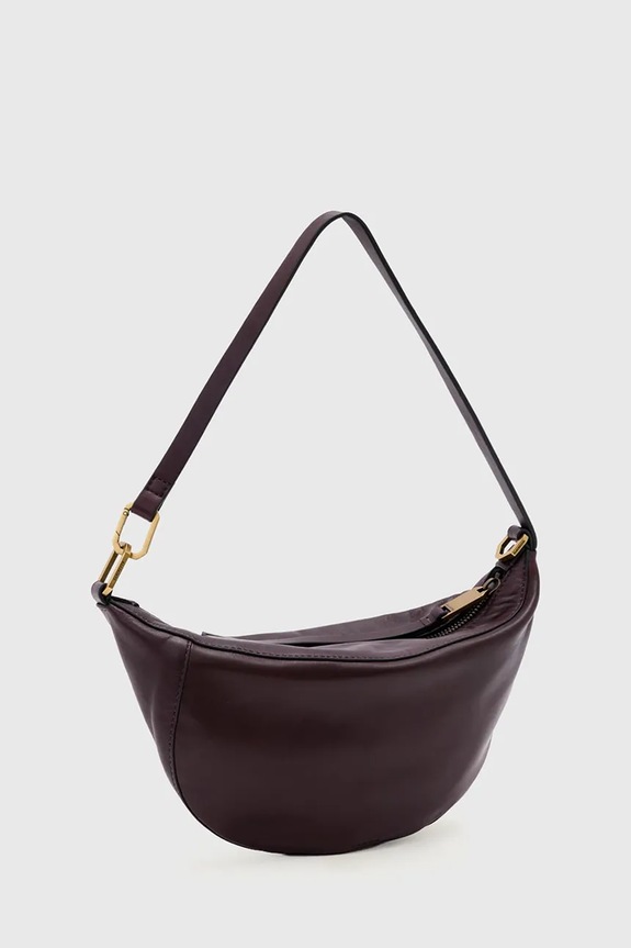 AllSaints torebka crossbody damska skórzana W546XD brązowy SS26