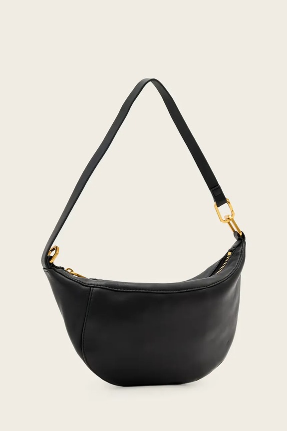 AllSaints torebka crossbody damska skórzana W546XD czarny SS26