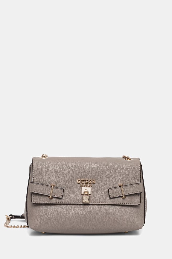 Guess torebka YESBA nie mieści A4 beżowy HWBG78.33210