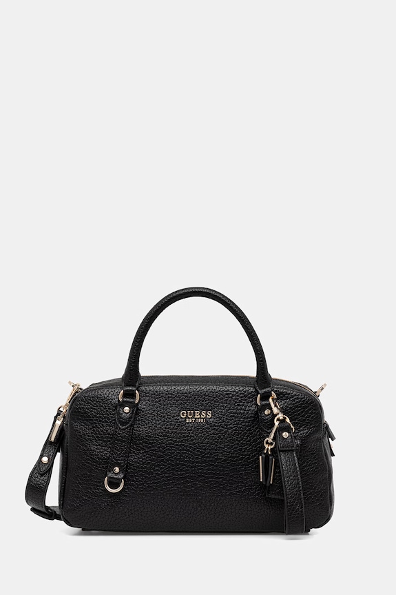 Guess torebka MARSHA nie mieści A4 czarny HWBG95.01060
