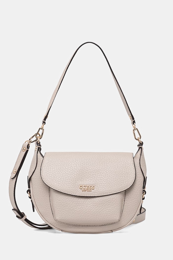 Guess poșetă MARSHA uni bej HWBG95.01190